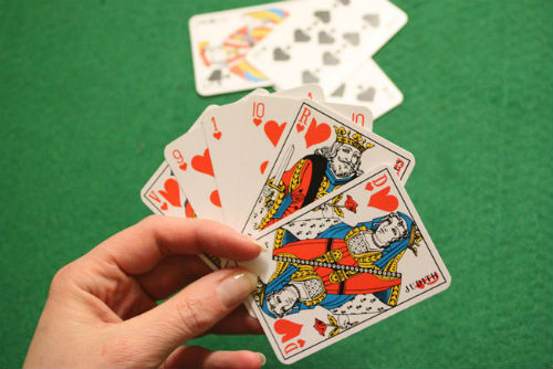 Jeux de cartes - belotes et tarot, Noirétable